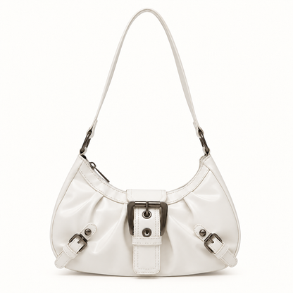 Vintage Pleated Hobo Bag