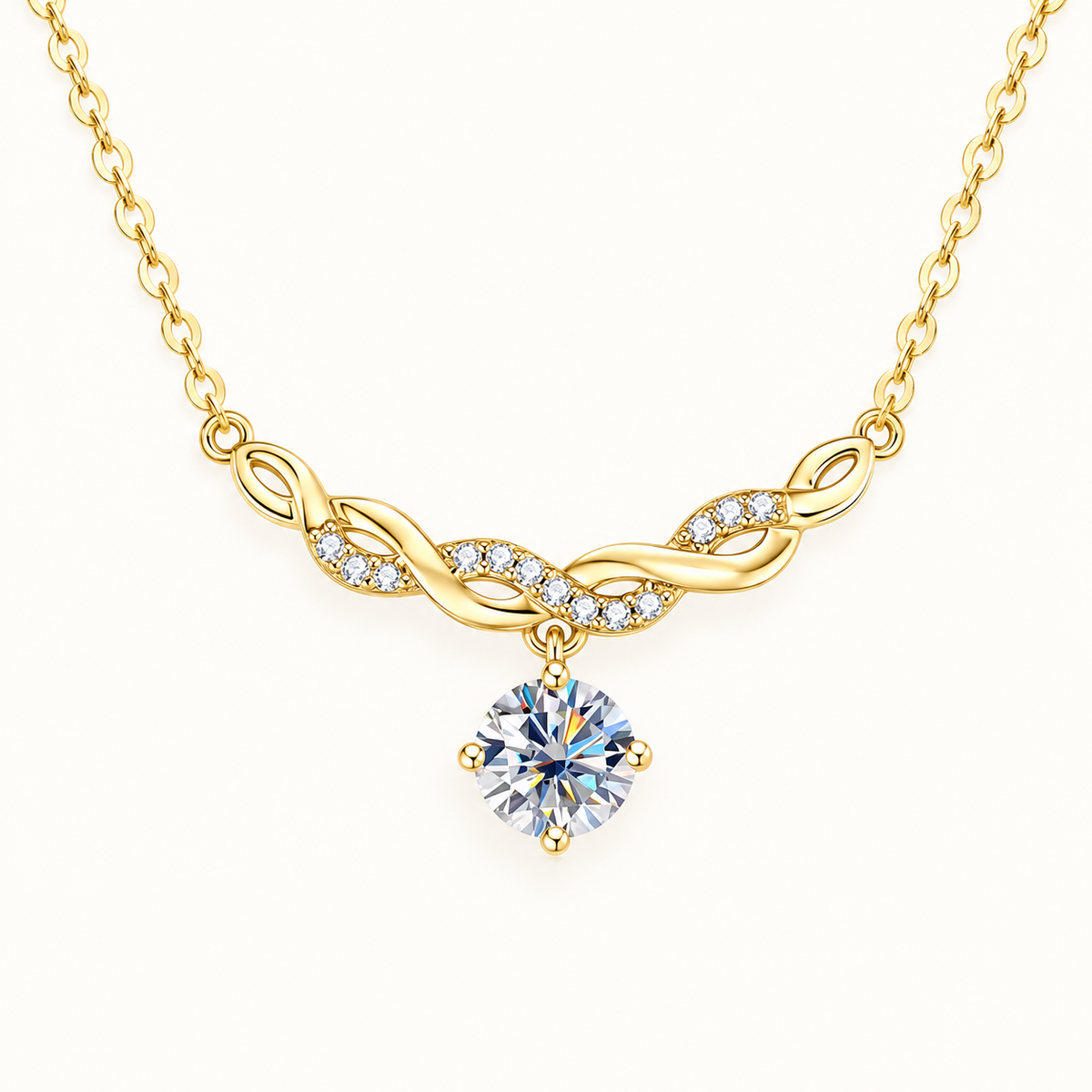 Éternité Moissanite Necklace