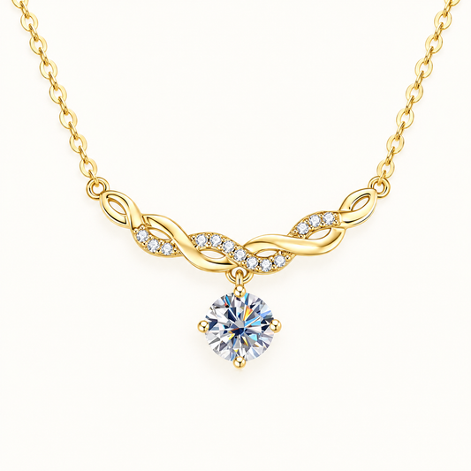 Éternité Moissanite Necklace
