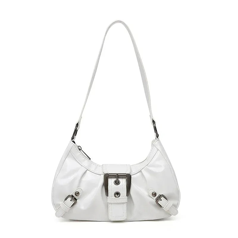 Vintage Pleated Hobo Bag