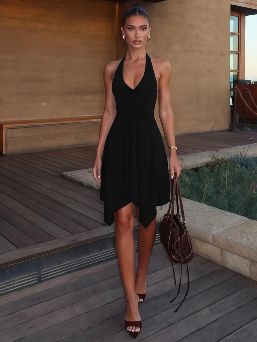 Dulzura Halter Midi Dress