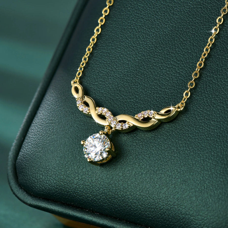 Éternité Moissanite Necklace