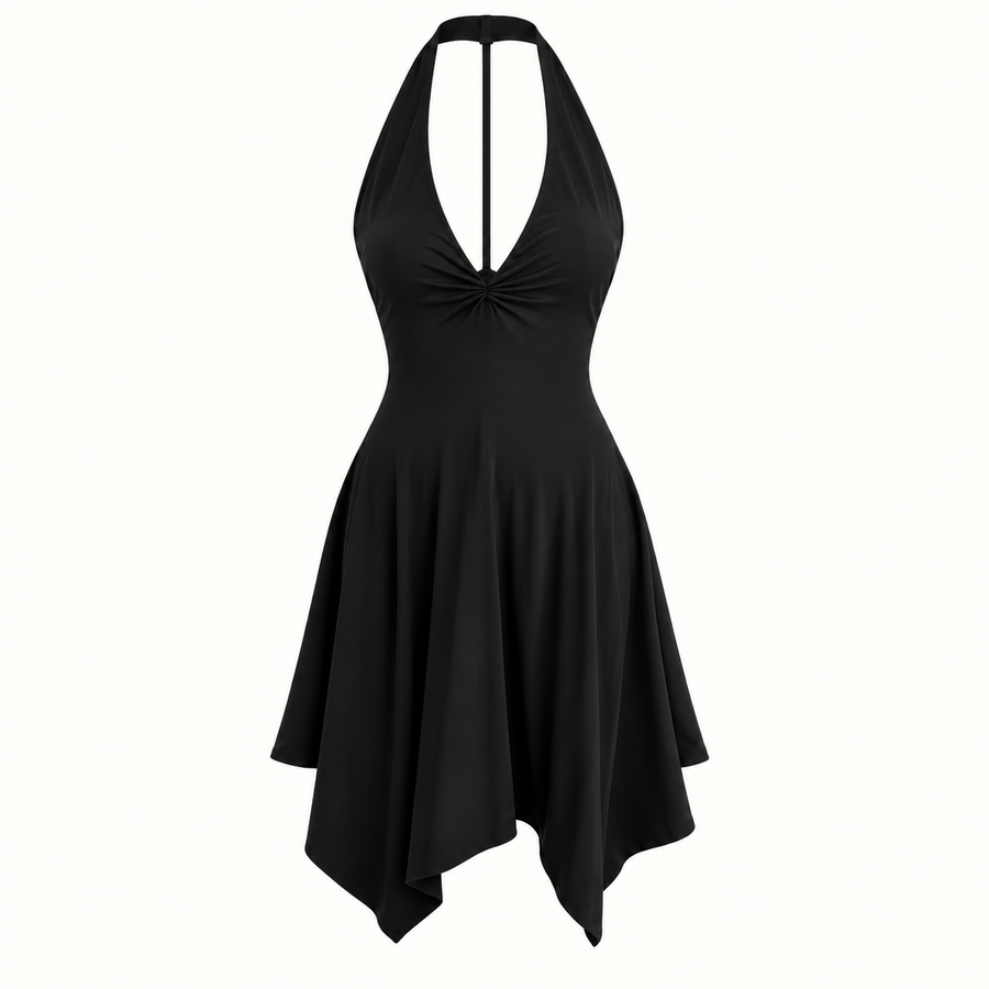 Dulzura Halter Midi Dress